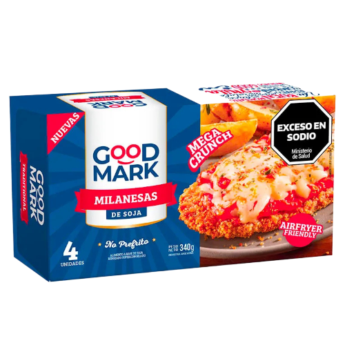 Milanesas de soja Good Mark